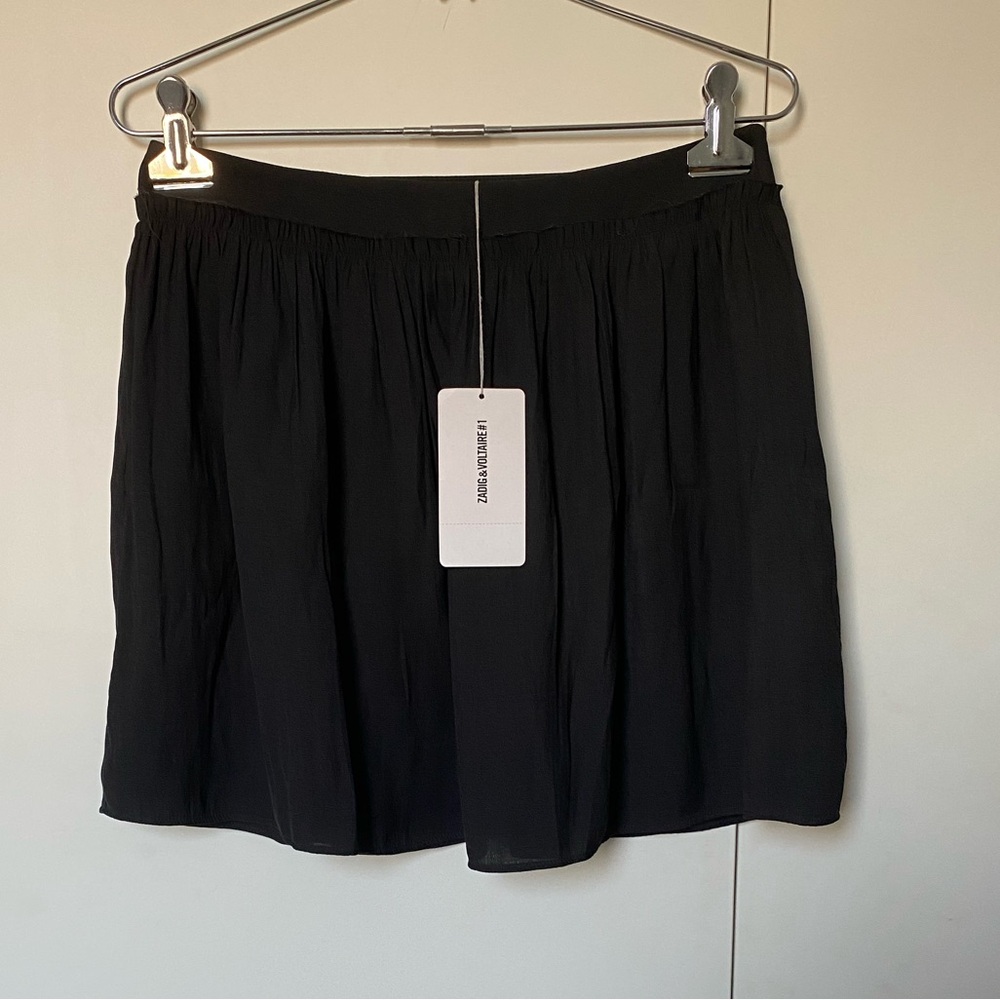 Zadig & Voltaire Black Mini Skirt